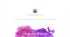Desktop Screenshot of jennifergaspers.com